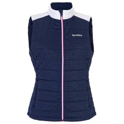 Women's vest Tecnifibre Lady Sleeveless Bomber - navy