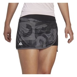 Women's skirt Adidas Club Graphic Skirt - black/grey