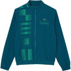 Men's Jumper Lacoste SPORT x Novak Djokovic Track Jacket - green/forest green