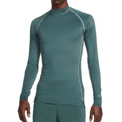 Men’s compression clothing Nike Pro Dri-Fit Tight Long Sleeve Mock - faded spruce/mica green/mica green