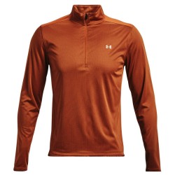Men's long sleeve T-shirt Under Armour Men's UA Speed Stride 2.0 1/2 Zip - fox
