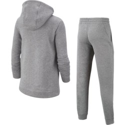 Boys' tracksuit Nike Boys NSW Track Suit BF Core - carbon heather/dark grey/white