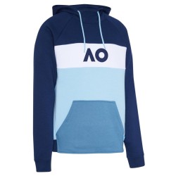Men's Jumper Australian Open Hoodie Colourblock Stripe - multicolor