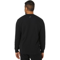 Men's Jumper Asics Sweat Shirt - performance black/graphite grey