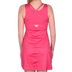 Women's dress EA7 Woman Jersey Dress - fancy pink yarrow