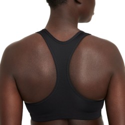 Women's bra Nike Medium-Support Graphic Sports Bra W - black/white/particle grey