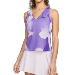 Women's top Nike Court Dri-Fit Victory Tank - doll/black