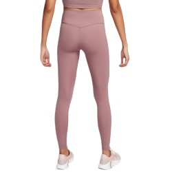 Women's leggings Nike One Dri-Fit Mid-Rise Tight - smokey mauve/white