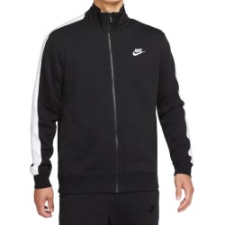 Men's Jumper Nike Sportswear Club Track Jacket M - black/white/black/white