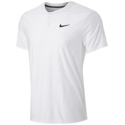 Men's Polo T-shirt Nike Court Dri-Fit Advantage Polo - white/black