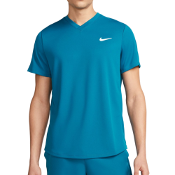 Men's T-shirt Nike Court Dri-Fit Victory - green abyss/green abyss/white