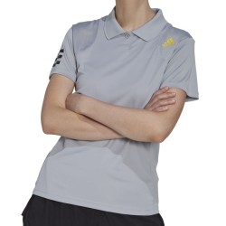 Women's polo T-shirt Adidas Club Polo - halo silver