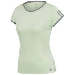 Women's T-shirt Adidas Club Women 3 Stripes Tee - glow green