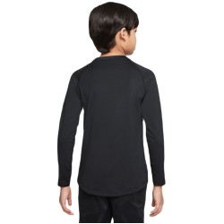 Boys' t-shirt Nike Pro Dri-FIT Long Sleeve Top - black