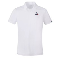 Men's Polo T-shirt Le Coq Sportif Tennis Pro Polo SS No.1 M - new optical white