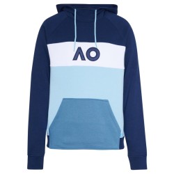 Men's Jumper Australian Open Hoodie Colourblock Stripe - multicolor