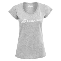 Women's T-shirt Babolat Exercise Tee Women - high rise heather