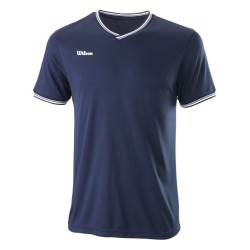 Men's T-shirt Wilson Team II High V-neck Men - team navy