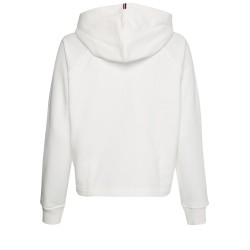 Women's jumper Tommy Hilfiger Relaxed TH Graphic Hoodie - ecru