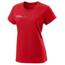 Women's T-shirt Wilson Team II Tech Tee W - team red