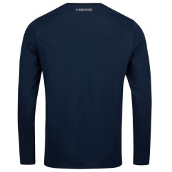 Boys' t-shirt Head Club 21 Cliff LS Junior - dark blue