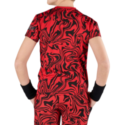 Boys' t-shirt Hydrogen Chrome Tech T-Shirt - red