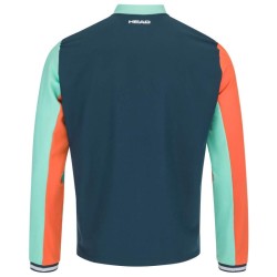 Men's Jumper Head Breaker Jacket - flamingo/navy