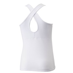 Women's top Yonex Wimbledon Tank - white