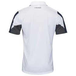 Men's Polo T-shirt Head Club 22 Tech Polo Shirt M - white/dark blue