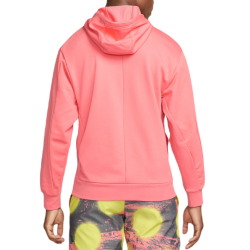 Men's Jumper Nike Court Fleece Tennis Hoodie - sea coral
