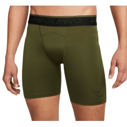 Men’s compression clothing Nike Pro Dri-Fit Short - rough green/black/black