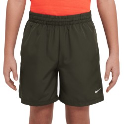 Boys' shorts Nike Dri-Fit Multi+ Training Shorts - cargo khaki/white