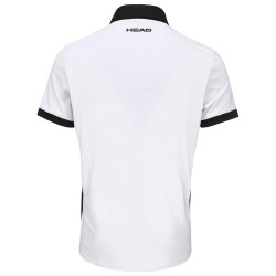 Men's Polo T-shirt Head Slice Polo Shirt M - white/black