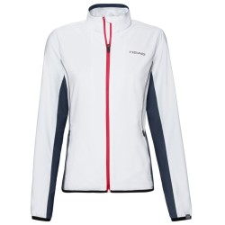 Girls' jumper Head Club Jacket - white/dark blue