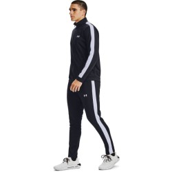 Men's Tracksuit Under Armour UA Knit Track Suit - black/white