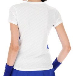 Women's T-shirt Lotto Tech W I - D2 T-Shirt - bright white/royal gem
