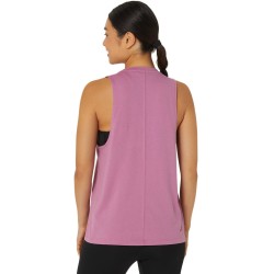 Women's top Asics Logo Tank - soft berry