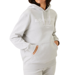 Women's jumper Bj_rn Borg Boyfriend Hoodie - glacier gray