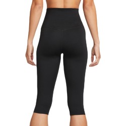 Women's leggings Nike One High-Waisted Capri Leggings - black/white