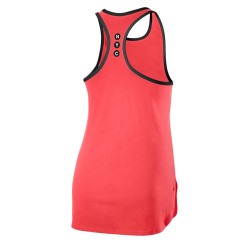 Women's top Wilson New York City Calligra Tech Tank W - fiery coral