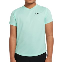 Boys' t-shirt Nike Court Dri-Fit Victory SS Top - mint foam/mint foam/black