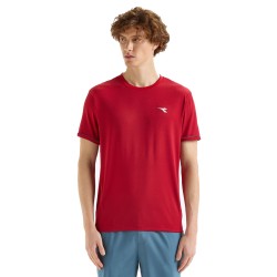Men's T-shirt Diadora Short Sleeve T-Shirt - chili pepper