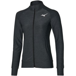 Women's jumper Mizuno Training Jacket - black melange