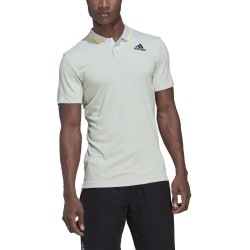 Men's Polo T-shirt Adidas Tennis Freelift Polo - linen green