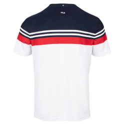 Men's T-shirt Fila T-Shirt Malte - white/fila red/navy