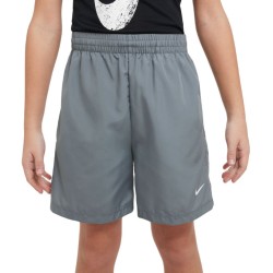 Boys' shorts Nike Dri-Fit Multi+ Training Shorts - smoke grey/white