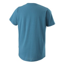 Boys' t-shirt Wilson Bela Tech Tee II B - blue coral
