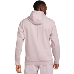 Men's Jumper Nike Court Fleece Tennis Hoodie - platinum violet/barely volt