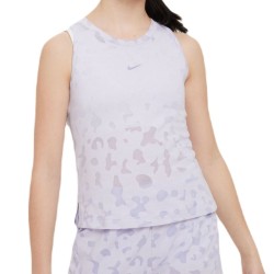 Girls' T-shirt Nike Dri-Fit One Tank - oxygen purple/indio haze