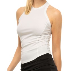 Women's top Lucky in Love Core One Love Rib Tank - white